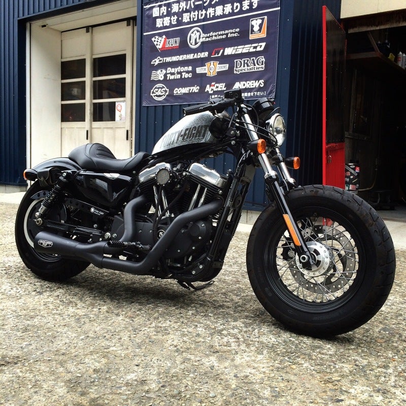 ｽﾎﾟｰﾂスターカスタム タンクアップ ワンオフ マフラー かち上げ BY