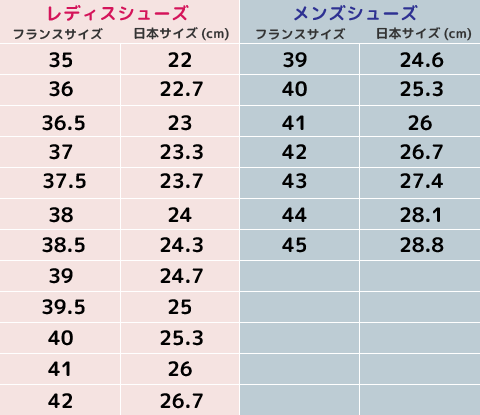 レペット(repetto)靴の【サイズの選び方】～失敗しない靴選びのために