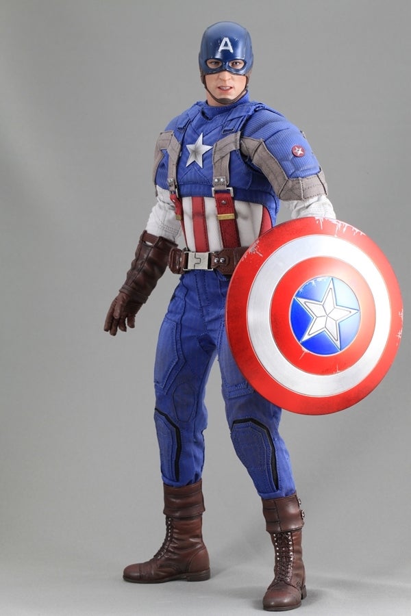 ホットトイズ キャプテン・アメリカ クラシック版 プチカスタム