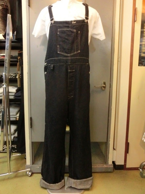 ドライボーンズ シンチバック デニムオーバーオール DJ-639C INDI
