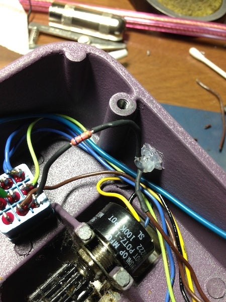 Budda wah Pedal（ブッダワウペダル）の LED 増設 | SUGIギター教室