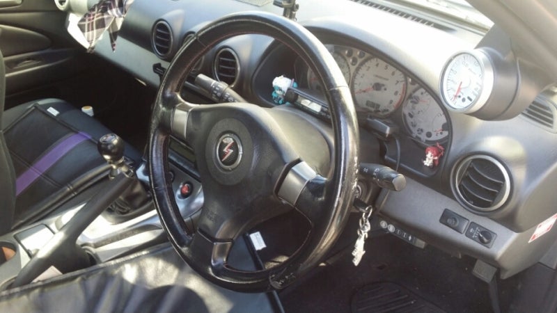 ステアリング交換(S15シルビア) | 甲村倫彦のブログ