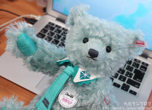 夢コラボアイテム♥︎3月9日ご予約開始！「シュタイフ×初音ミク」をご