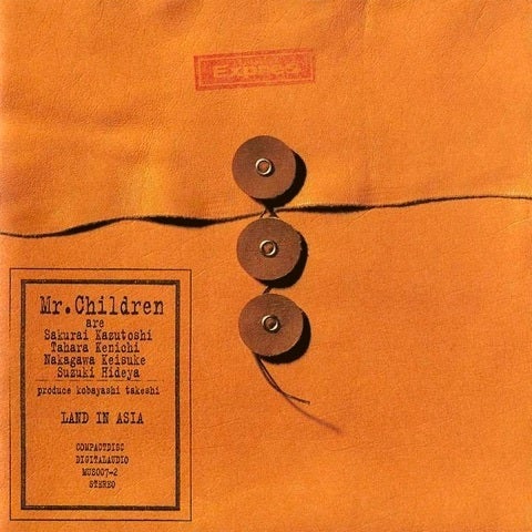 Mr.Children幻のベスト盤、「land in asia」の初回盤を入手しました