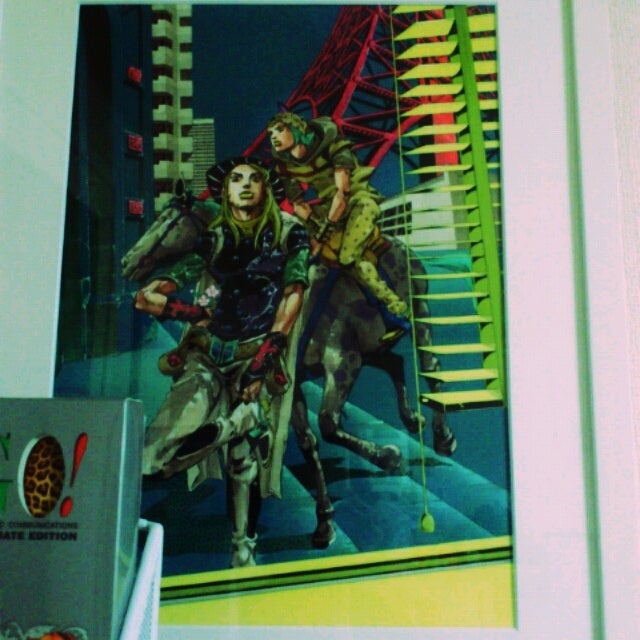 複製原画「東京タワー×ジャイロ×ジョニィ」(7部SBR) | ジョジョの奇妙