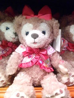 ダッフィー＆シェリーメイぬいぐるみ（SSサイズ） スプリング