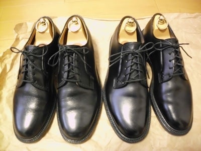 二つのREGAL IMPERIAL GRADE定番プレーントゥ比較 | shoesaddictのブログ