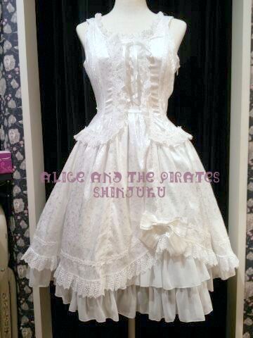 ALICE and the PIRATESローズバックリボンジャンパースカート