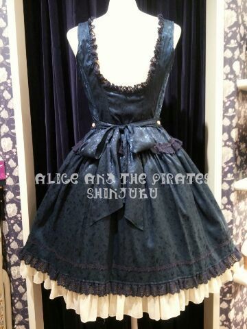 ローズバックリボンジャンパースカート | ALICE and the PIRATES 新宿