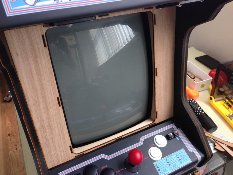 ゼビウスミニ卓上筐体の製作 その5 | Arcade Cabinet