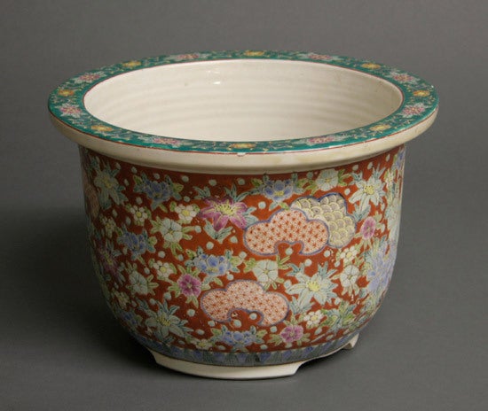 十錦手（じっきんで）と呼ばれる焼物の植木鉢 | 古美術・骨董 集のブログ