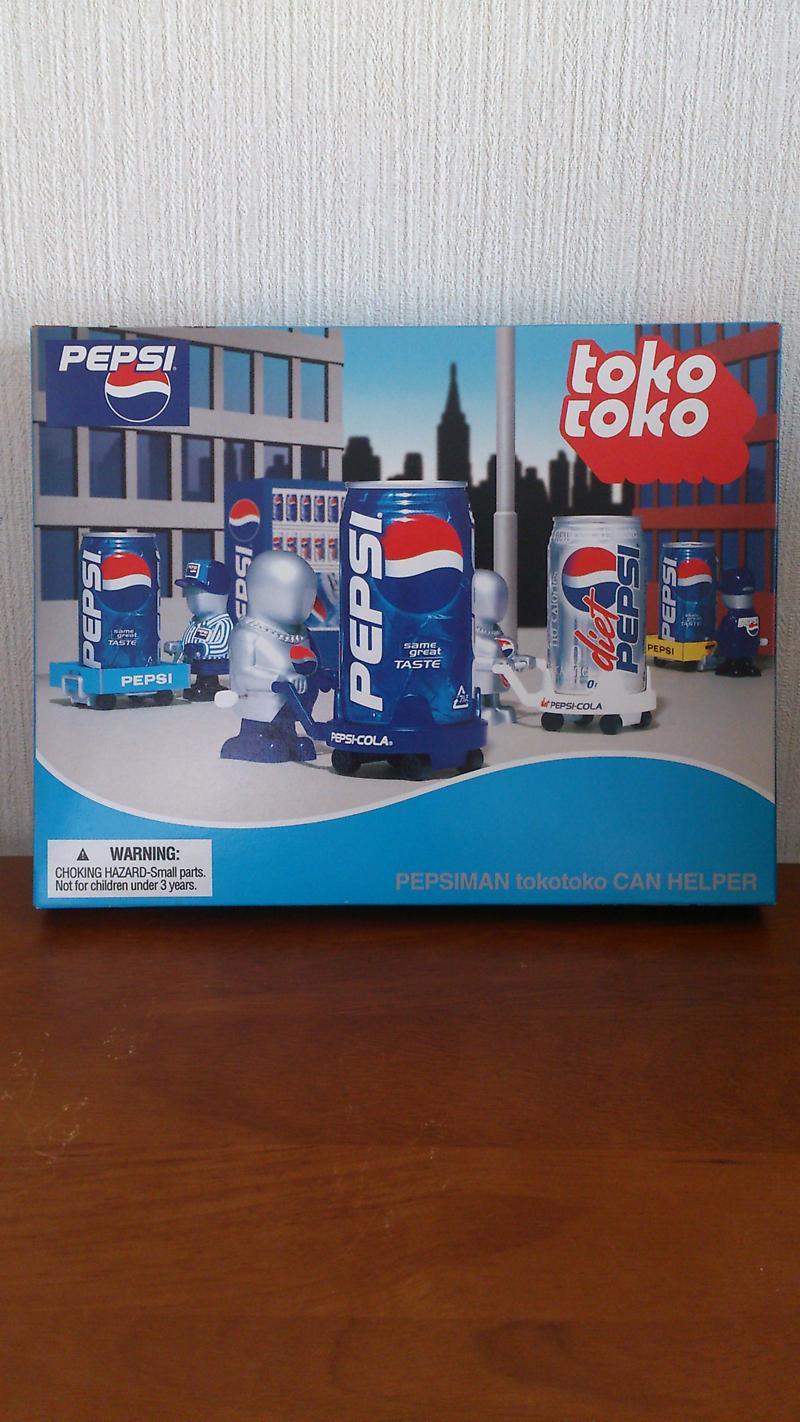 ペプシ プレミアムディスペンサー トコトコ缶4種 セット売り ペプシ