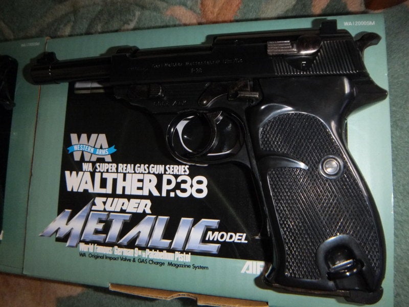 WA ワルサーP38 コマーシャルモデル②。 スーパーメタリック