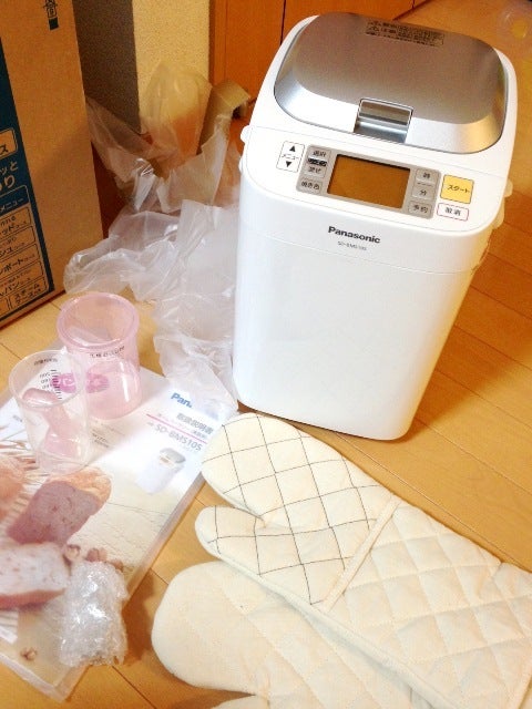 ホームベーカリー Panasonic SD-BMS105-SW を買いました。 | ゆか