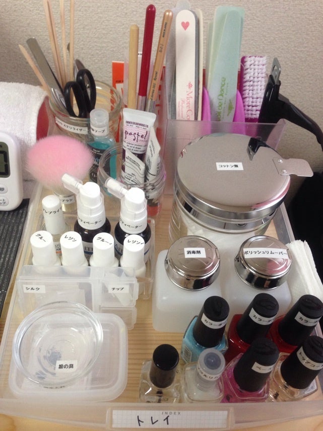 ネイリスト検定2級、テーブルセッティング。 | まぁるい☆あなご丼