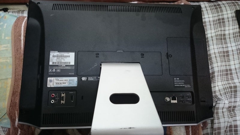 東芝REGZA PC D711/T3EWの改造(分解編) | K'S MY FAVORITE GADGETS