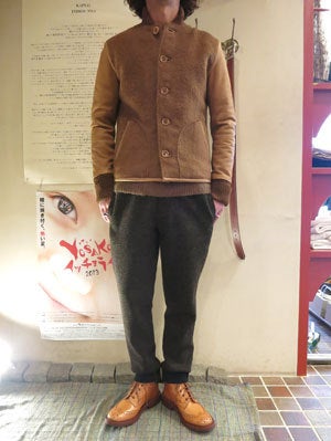 SLOWGUN！大人のスタジャン～！アルパカ＆カシミア | SE7EN-BLOG