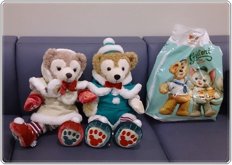 ダッフィー・シェリーメイ・ジェラトーニ☆ディズニークリスマス2014