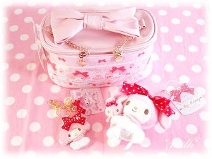 マイメロディ いちご色のリボンデザインシリーズ。*+ | *.みるくだいあ