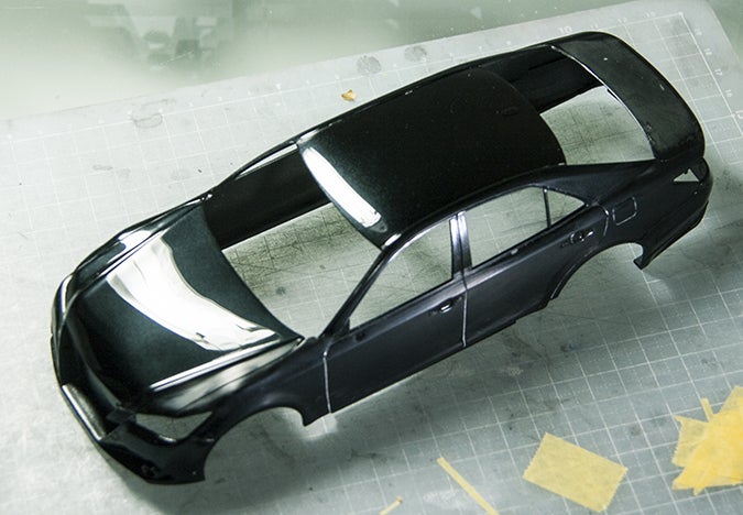 製作記 アオシマ 1/24 クラウン・アスリート 210系 (13) | プラモ日記