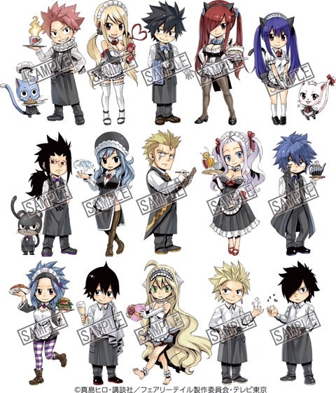 池袋キャラウムカフェ】メニュー公開！真島先生描き下ろしナツ達が