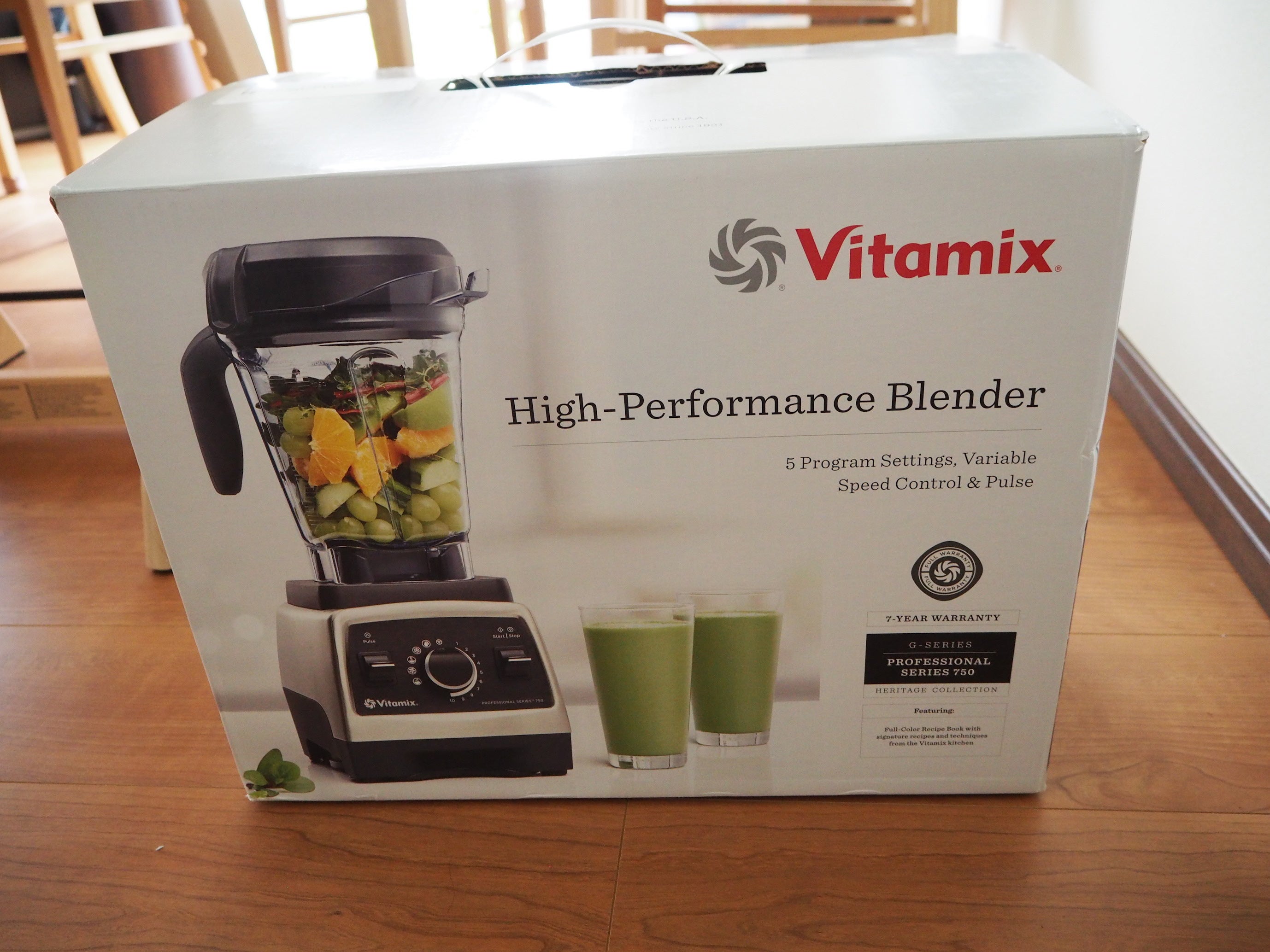 Vitamix PRO 750を個人輸入してみました | たなこゆの「ありがとう」ブログ