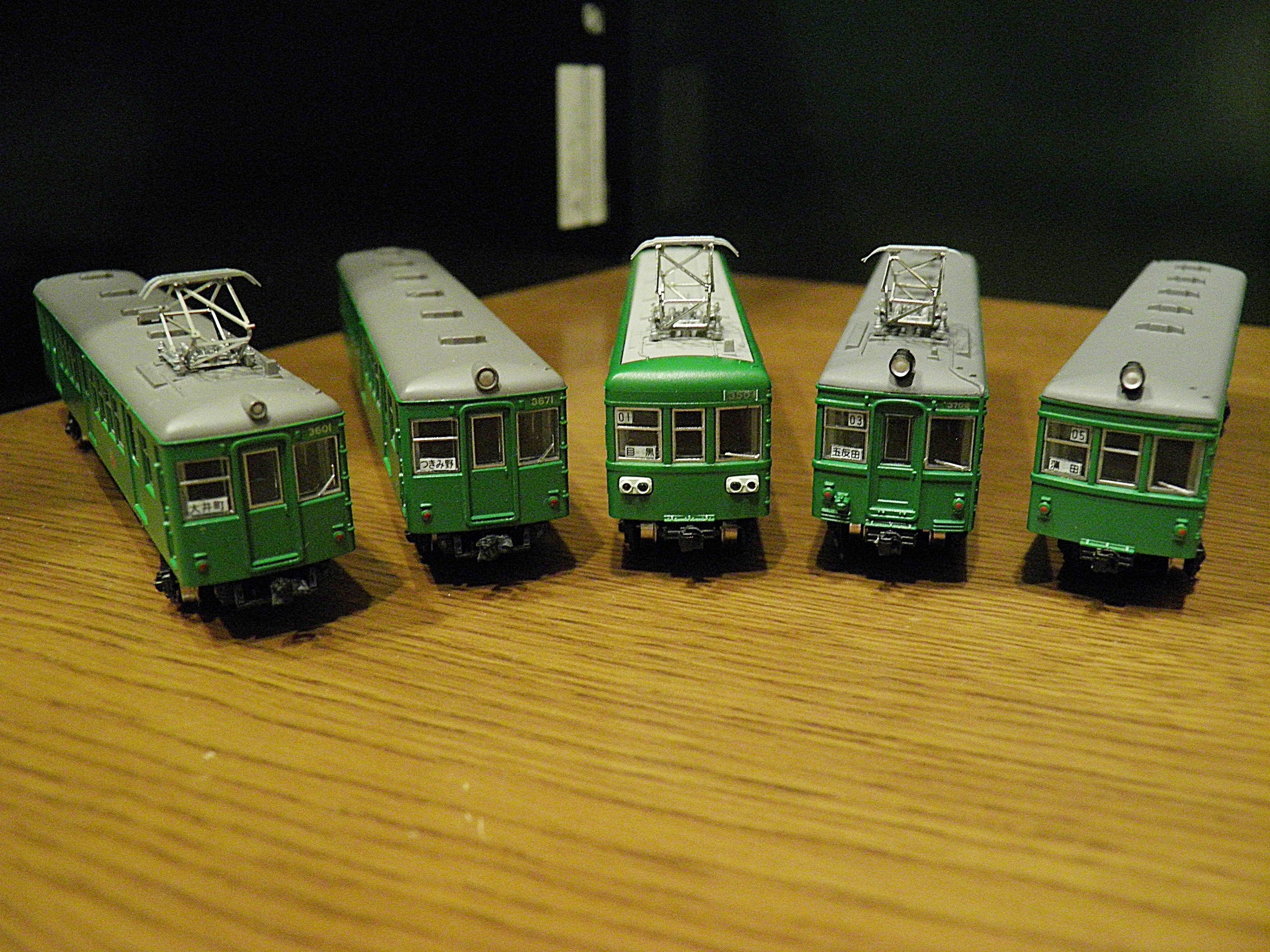 鉄道コレクション 東急3700形をオーソドックスにN化してみる