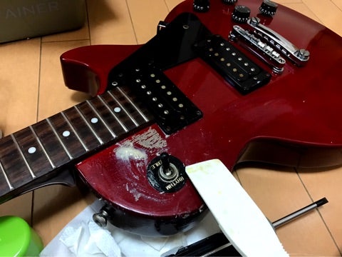 ジャンクのEpiphone Les Paulを直す！2017春 | vitamin bass 