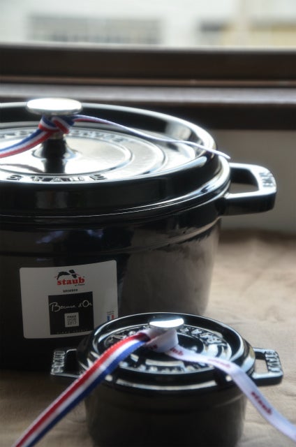 新入りストウブ♪シャイニーブラック10cm＆24cm | ジュンジュンの