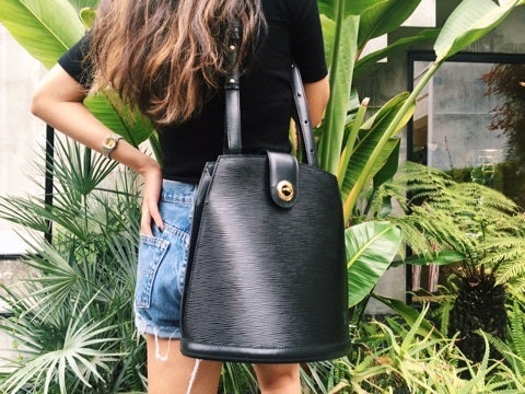 4/27 Louis Vuitton♡ エピ クリュニー ブラック | VINTAGE QOO TOKYO