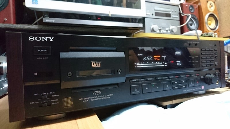 テープを普通に再生出来てしまったSONYのDATデッキDTC-77ESジャンクを