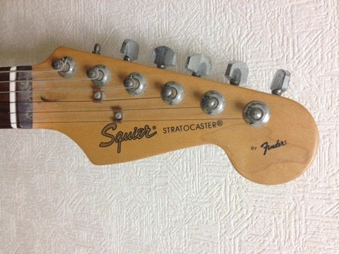 ジャンクギター入庫 Squier STRATOCASTER | JOE's JOKE