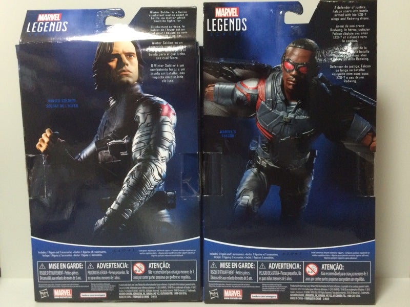 マーベルレジェンド（ML）バッキー(ウィンターソルジャー)＆ファルコン