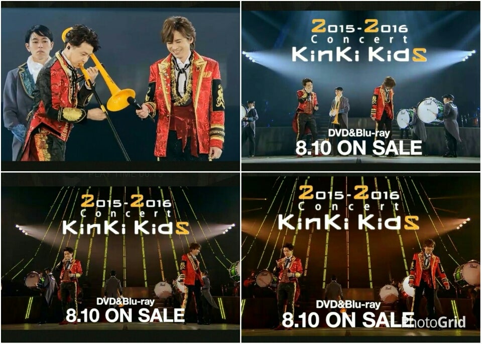 CM解禁！｢2015-2016 Concert KinKi Kids｣DVD&Blu-ray | be happy