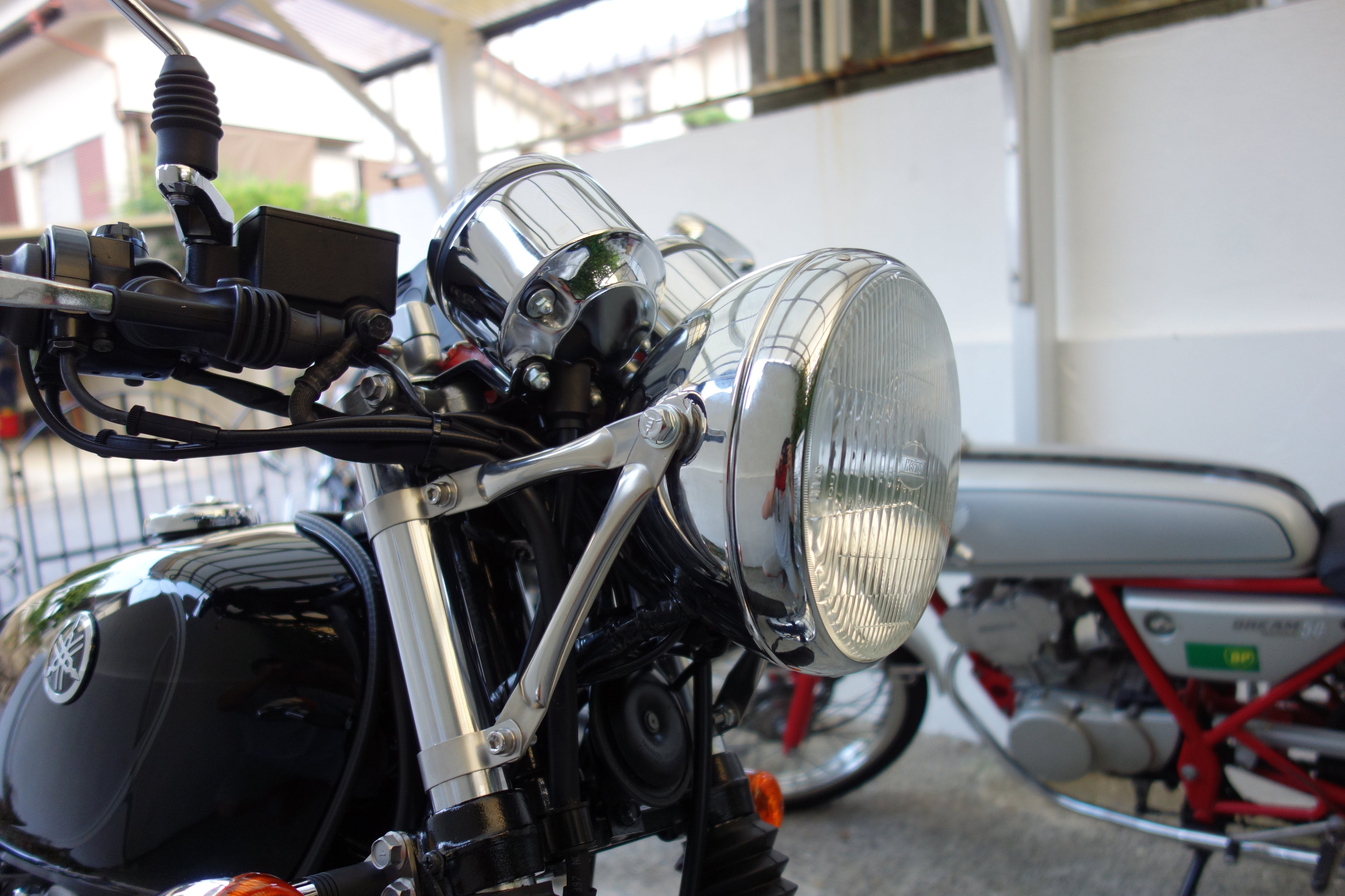 SR400 FI その42 ヘッドライトケース交換！ | 斉藤さんのブログ