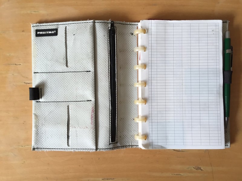 スケジュール帳はFreitagのF27 NOTEBOOK | SOLARIS ARCHIVE