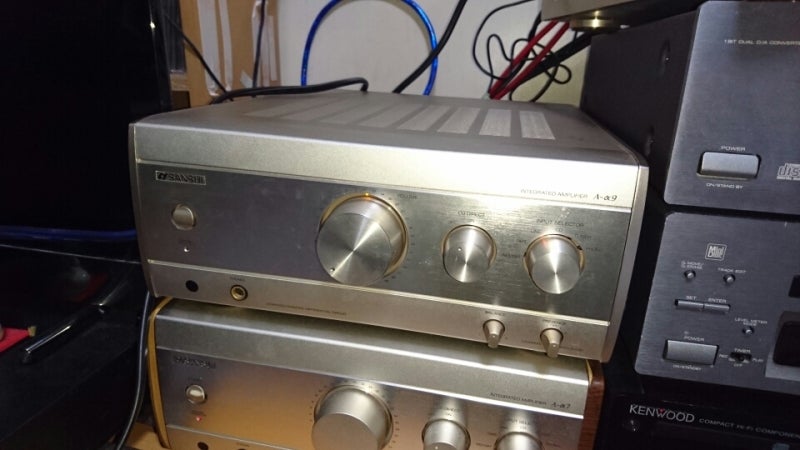 サンスイのプリメインアンプA-α9を捕獲しました。 | K'S MY FAVORITE