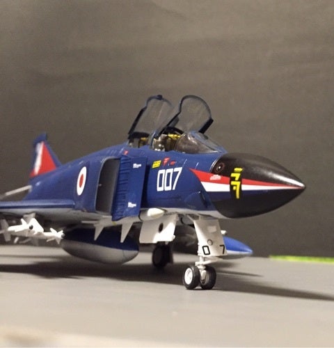 フジミ1/72「イギリス海軍ブリティッシュファントムⅡ・シルバー
