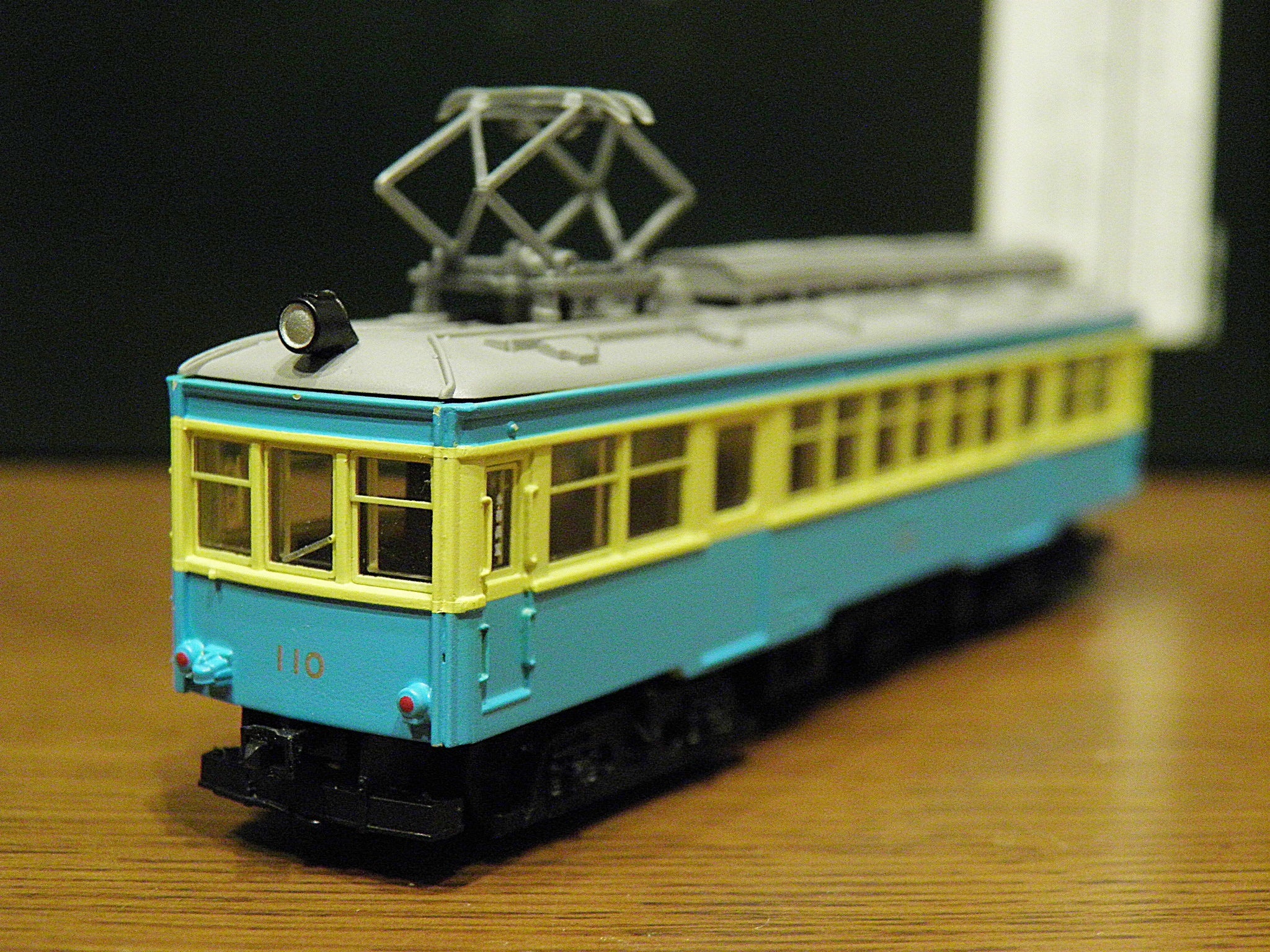 鉄道コレクション 箱根登山鉄道モハ2形 110号車 引退記念品 青塗装の