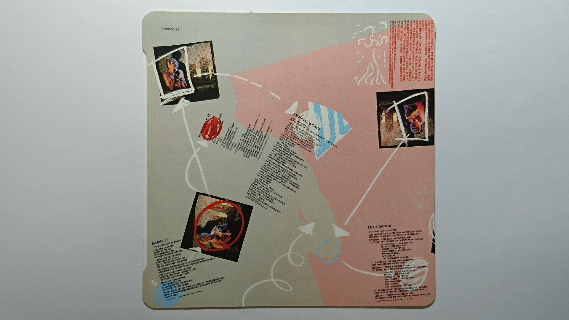 デヴィッド・ボウイ / レッツ・ダンス（紙ジャケット） | 今日もロック