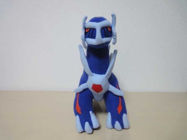 闇のディアルガの存在感並びに特別感 | ぬいぐるみ達の図鑑（仮