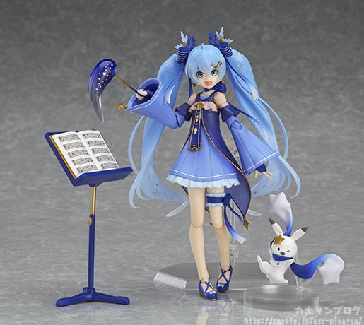 2017年の雪ミクさん公開♡「ねんどろいど 雪ミク Twinkle Snow Ver