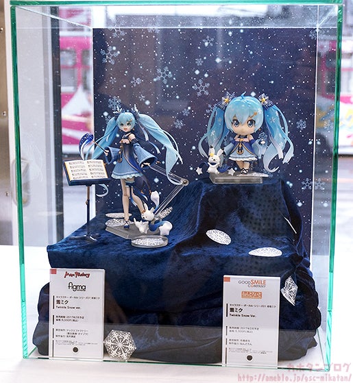 2017年の雪ミクさん公開♡「ねんどろいど 雪ミク Twinkle Snow Ver