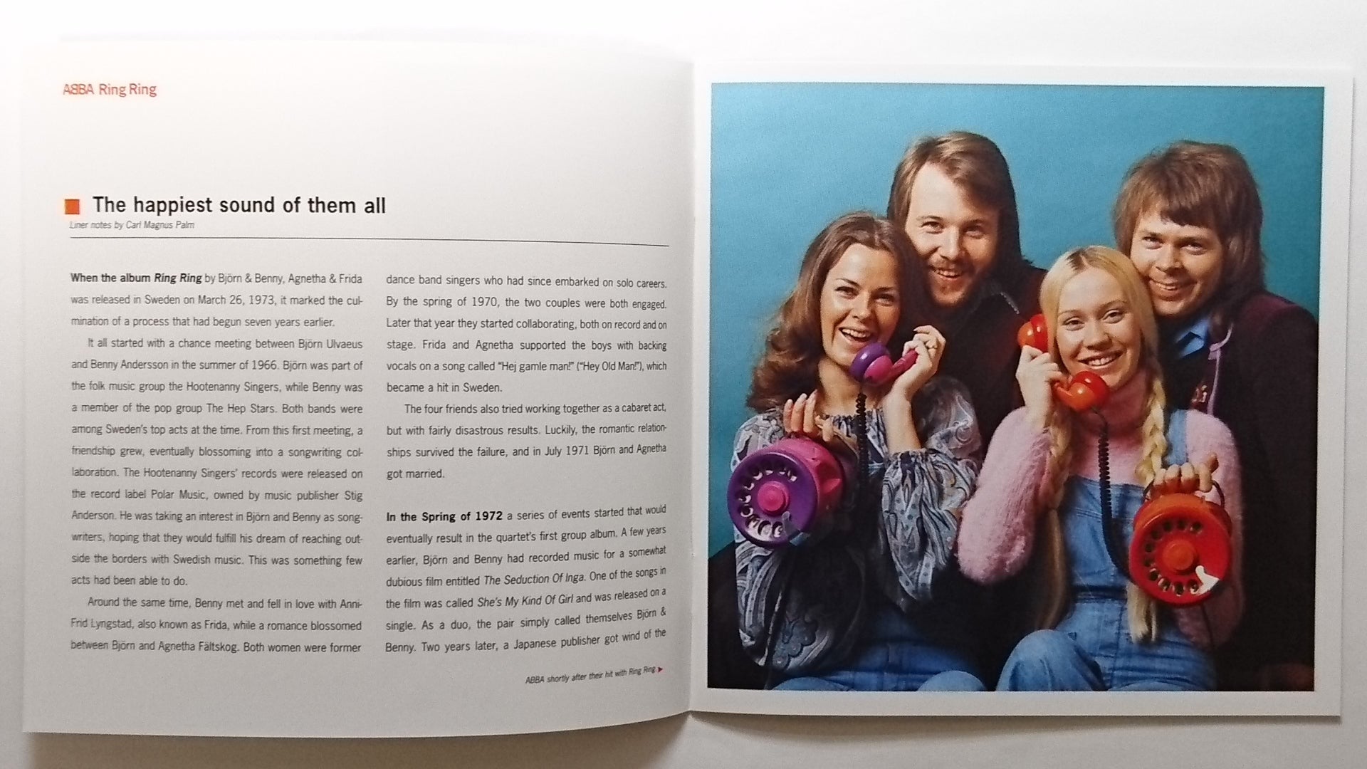 アバ / リング・リング～木枯しの少女（紙ジャケット） | 今日もロック