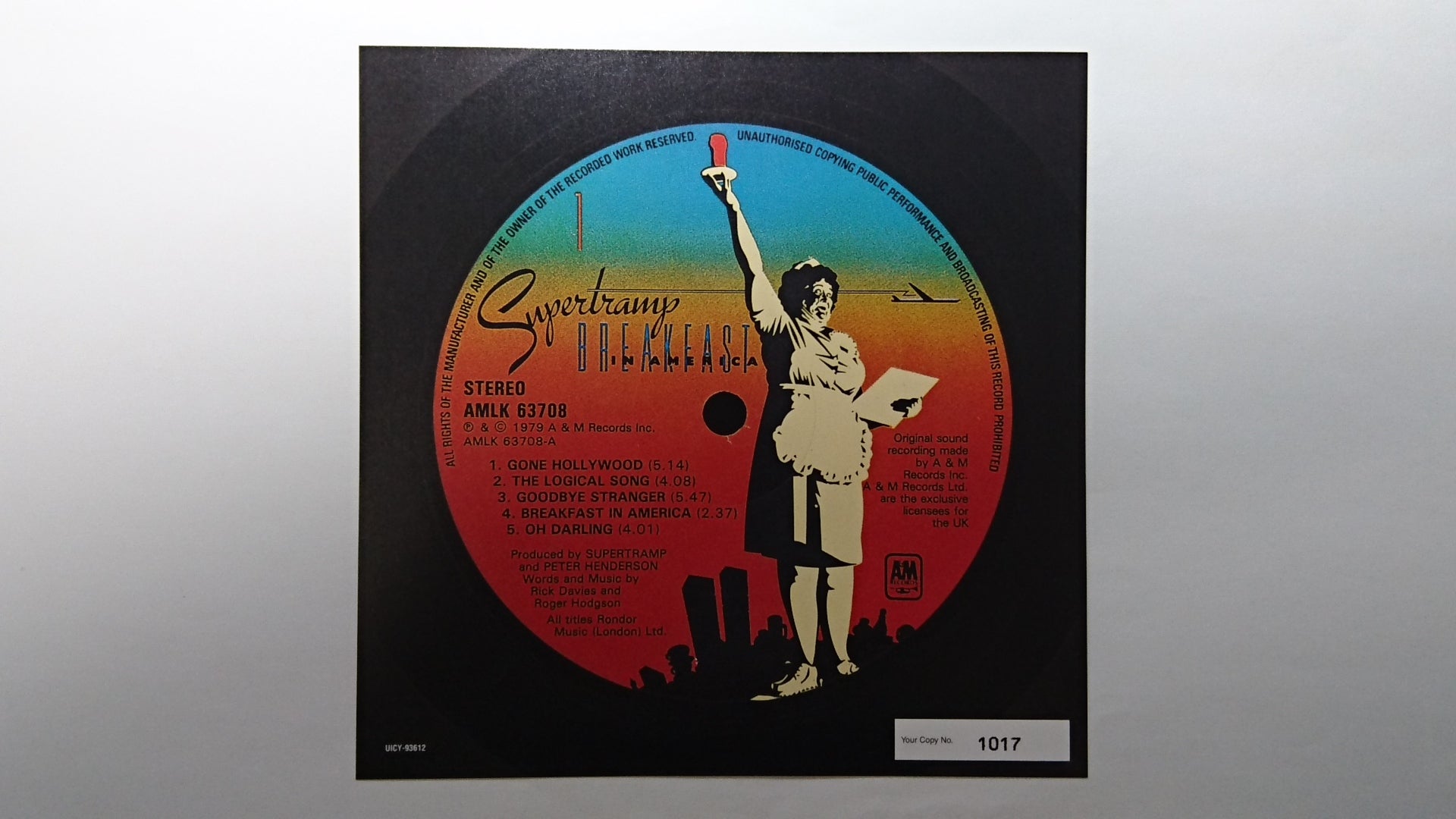 スーパートランプ / ブレックファスト・イン・アメリカ（紙ジャケット