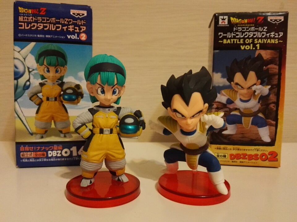 ドラゴンボールZ】ワーコレフィギュア Vol.2 & BATTLE OF SAIYANS