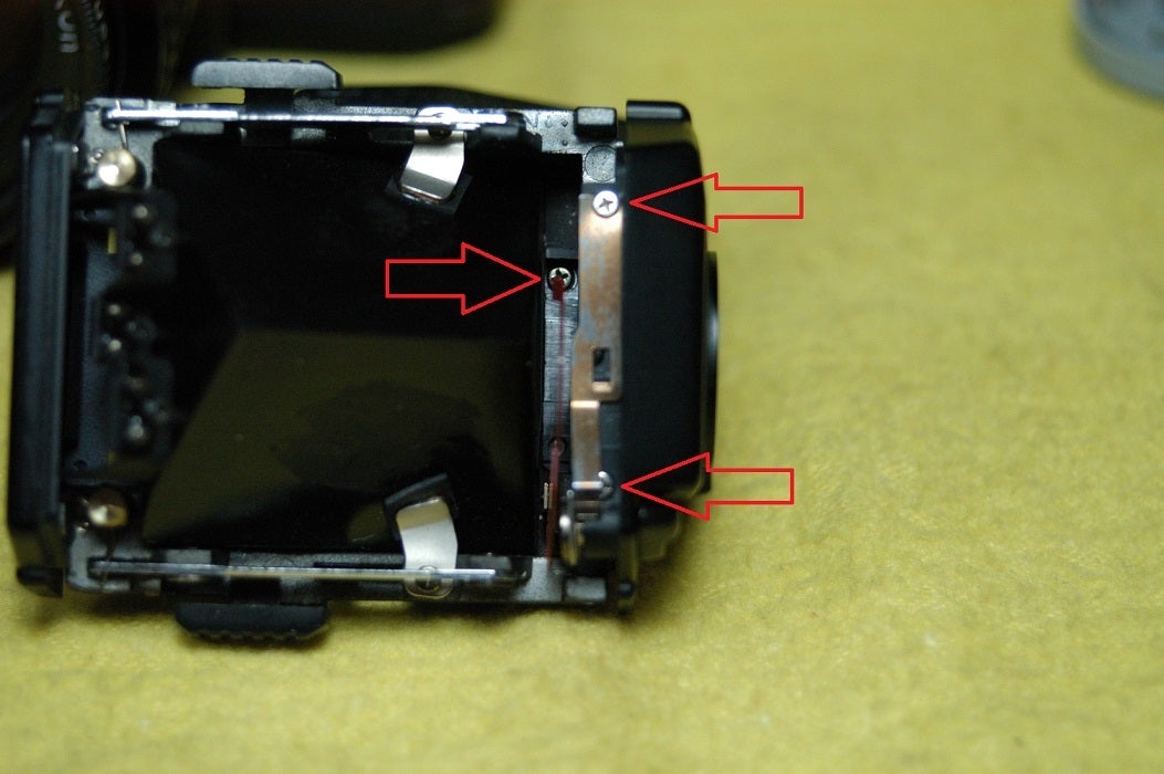 ニコンF3ファインダー清掃！ | ジオスブルーのブログ