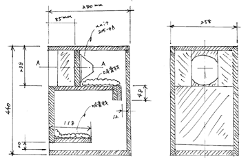 エレクトロボイス205-8Aを使ったスピーカーの中身を一挙公開