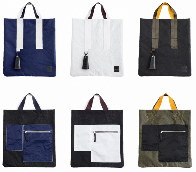 無地のブロック配色だからどんな服装にも合う！「マルニ×ポーター」の