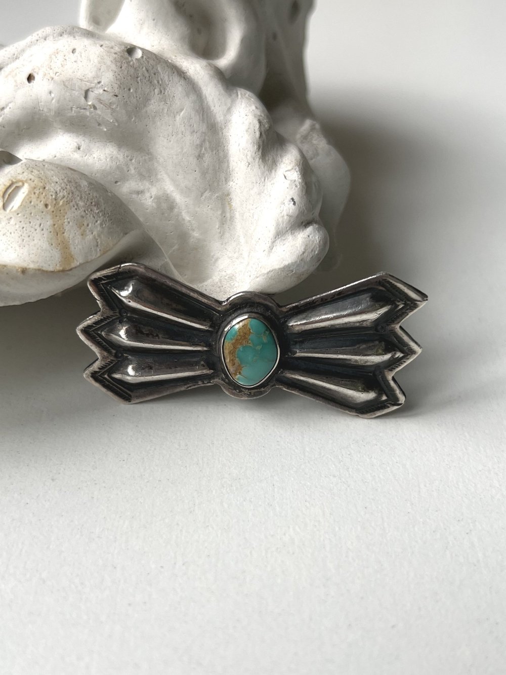 Larry Smith Firefly Turquoise Pin - ラリースミスホタルターコイズ